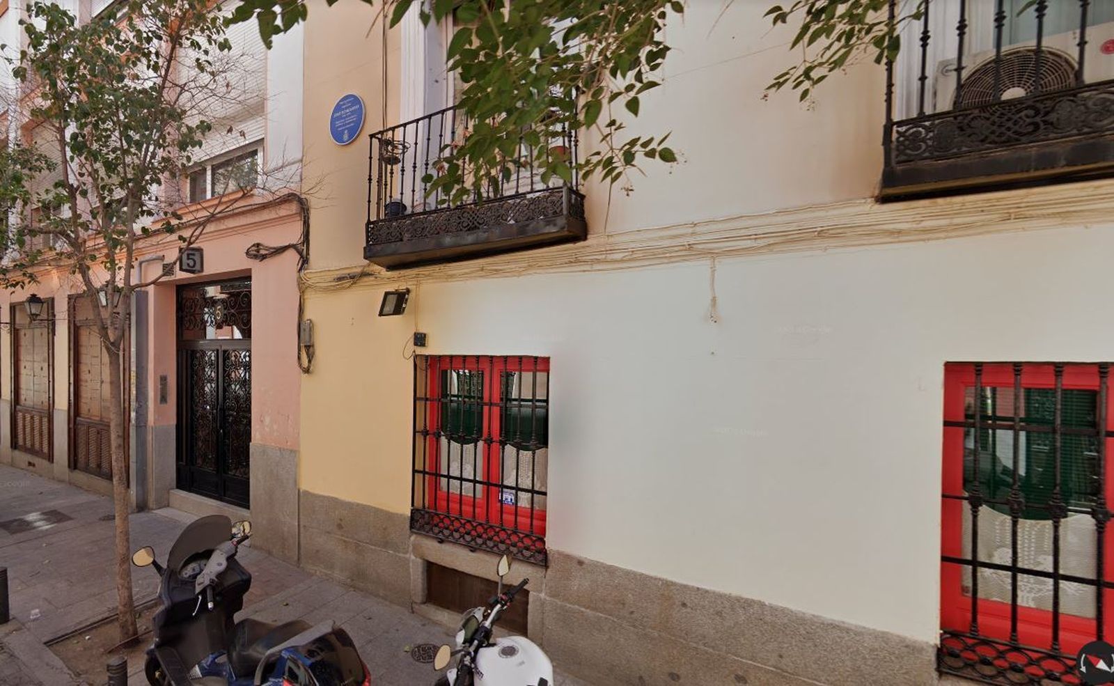 La casa en la que nació José Echegaray en Madrid