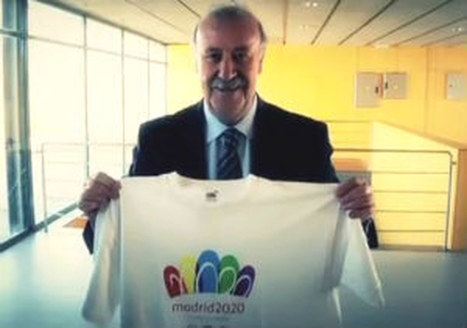 Del Bosque apoya a Madrid 2020