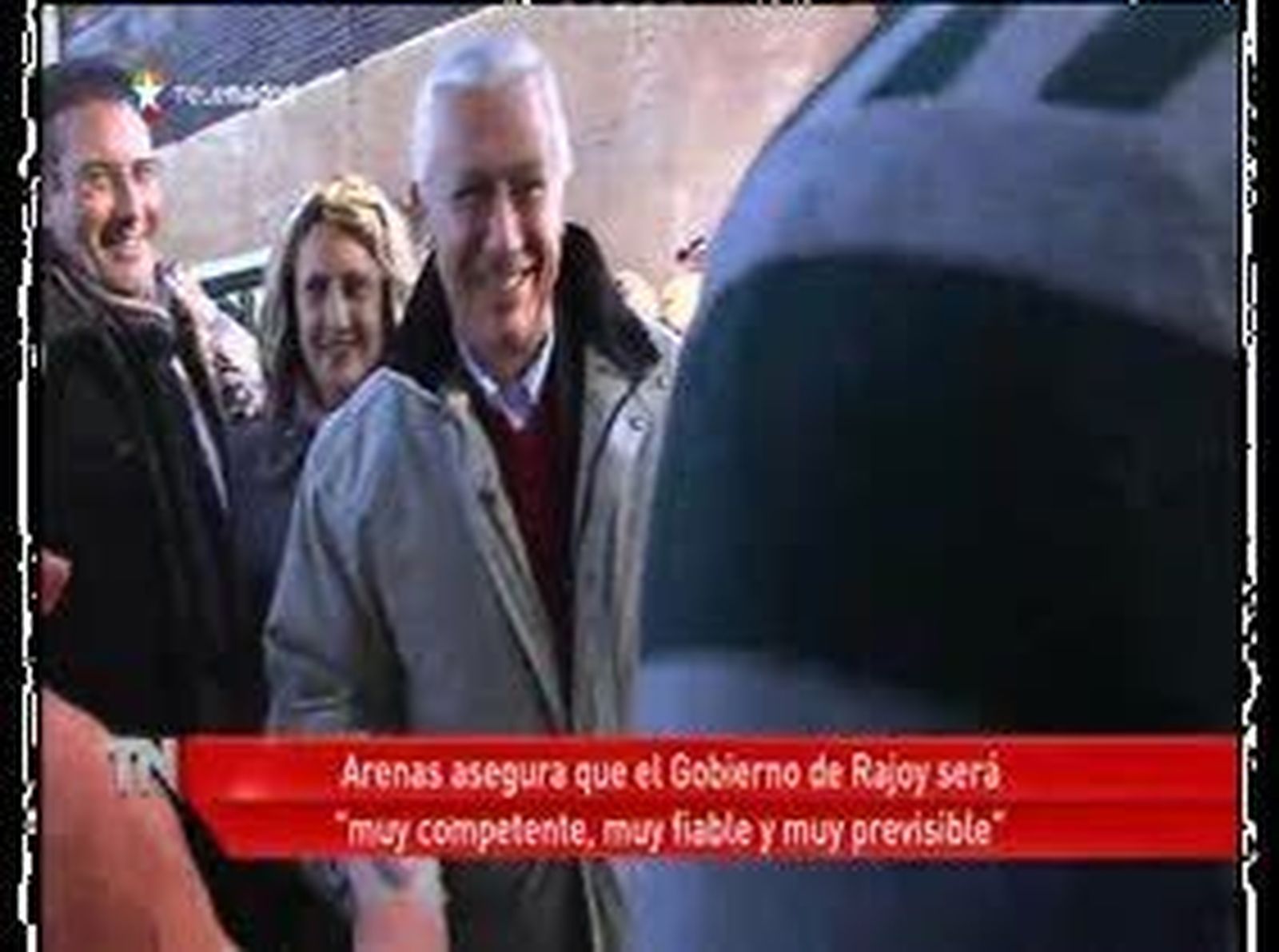 Arenas, convencido de que el futuro gobierno de Rajoy será "muy competente y fiable"