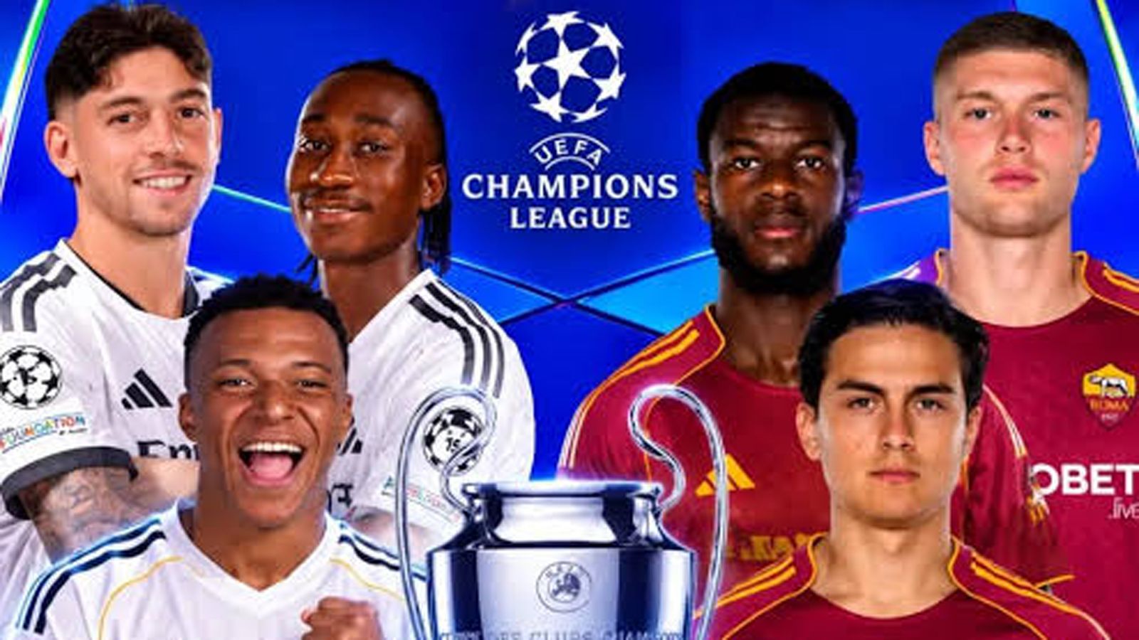 El Real Madrid visita al Roma
