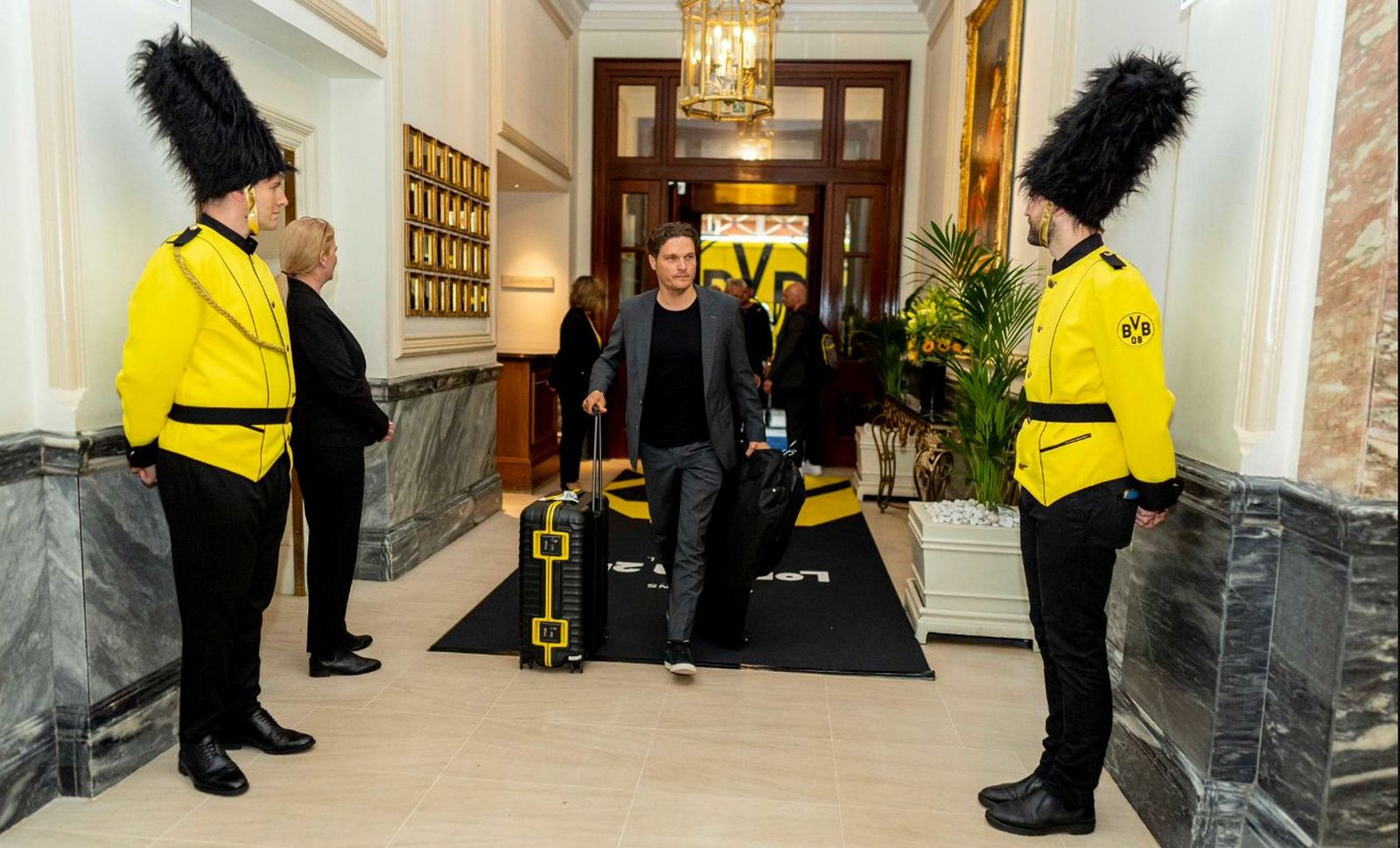 El Borussia Dortmund llega a Londres con todo