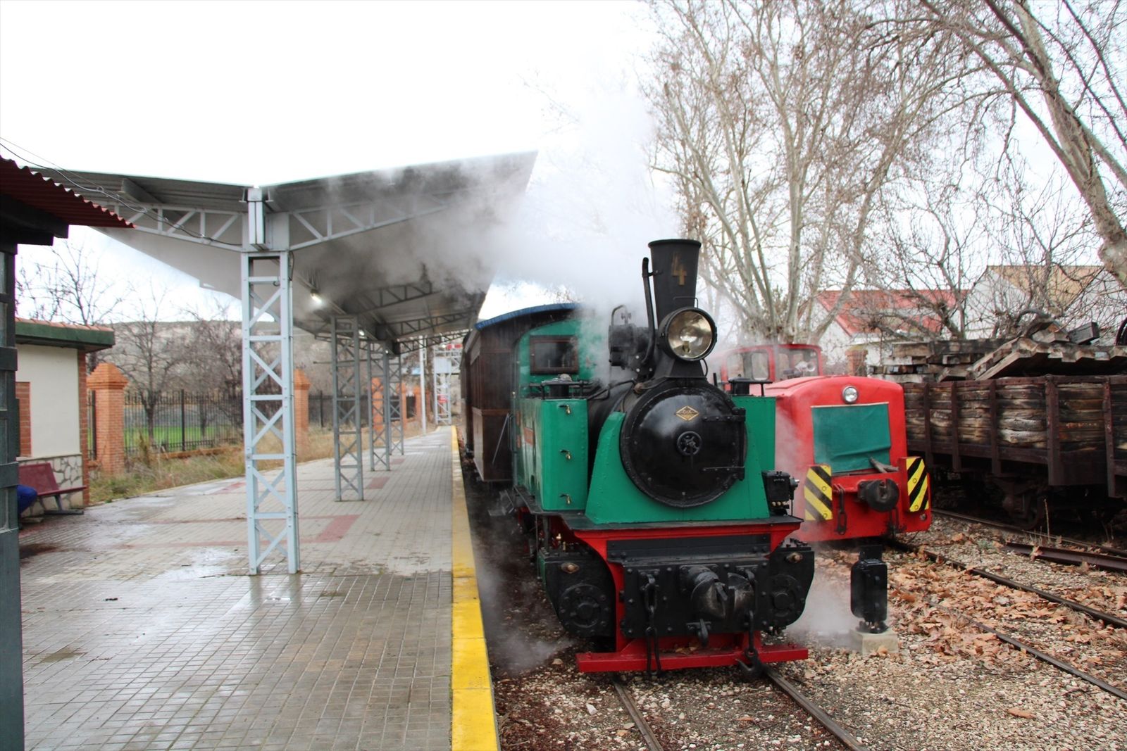 El antiguo tren de Arganda comenzará su temporada de otoño