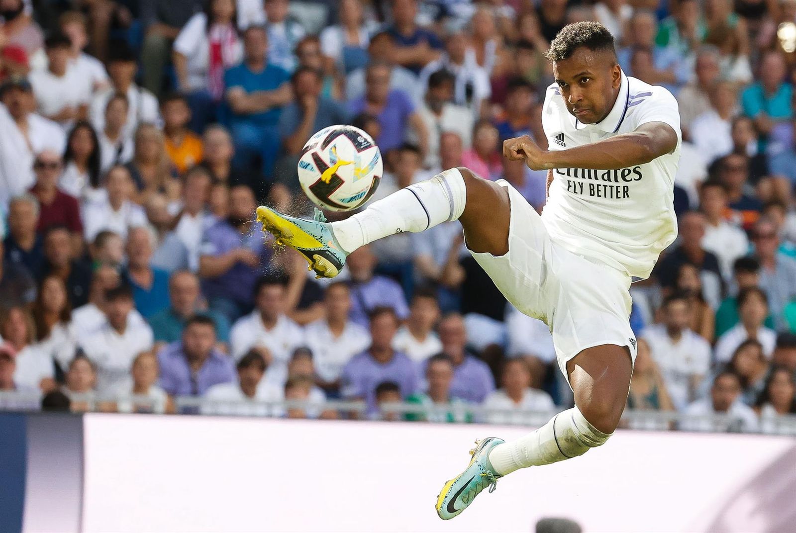 El delantero brasileño del Real Madrid Rodrygo