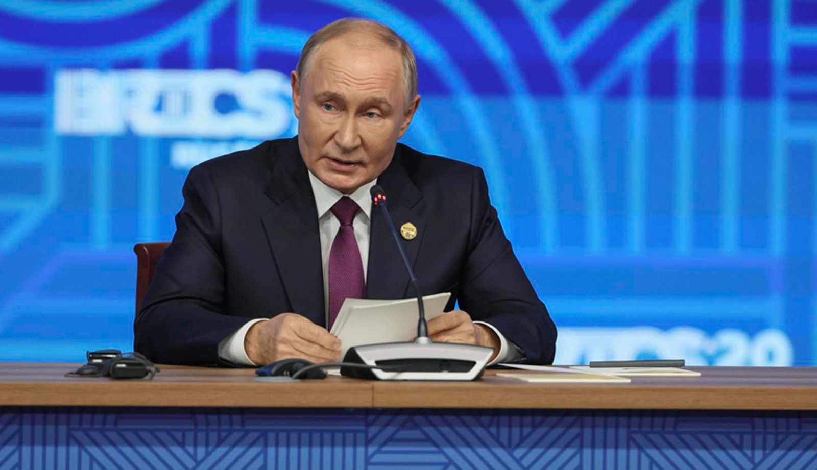 El presidente de Rusia, Vladimir Putin