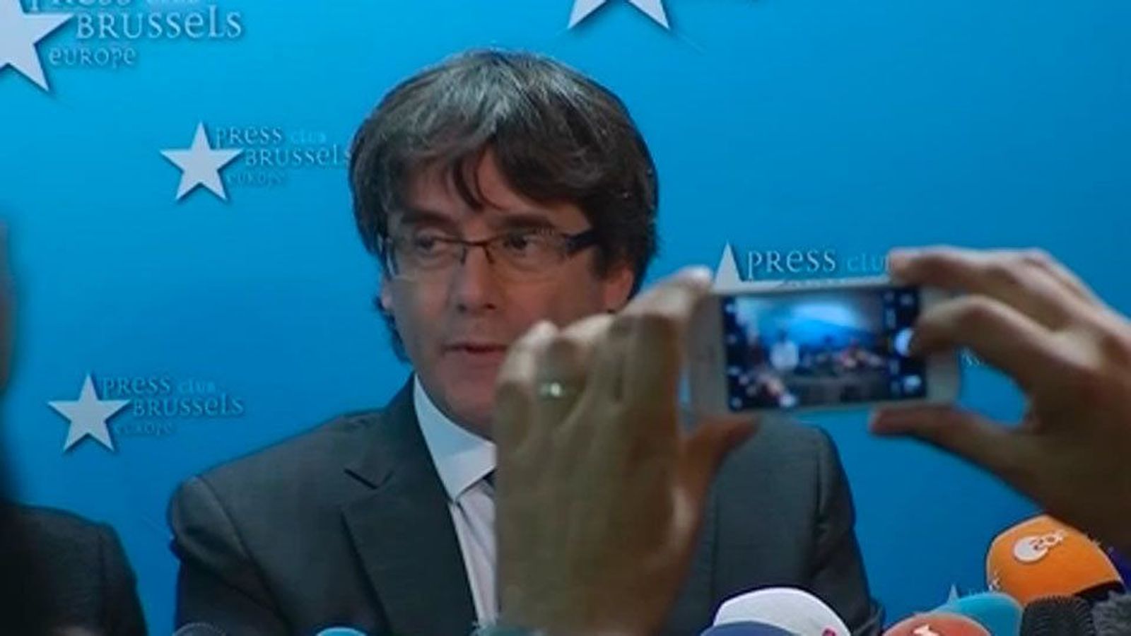 Puigdemont, Junqueras y Forcadell, citados este jueves por rebelión