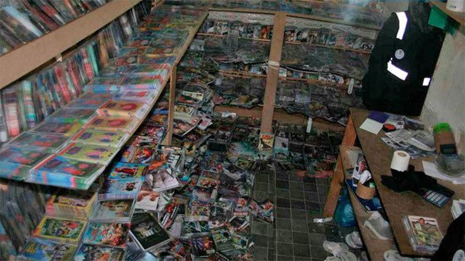 Tres detenidos en el centro de Madrid con 45.000 CD's y DVD's falsificados
