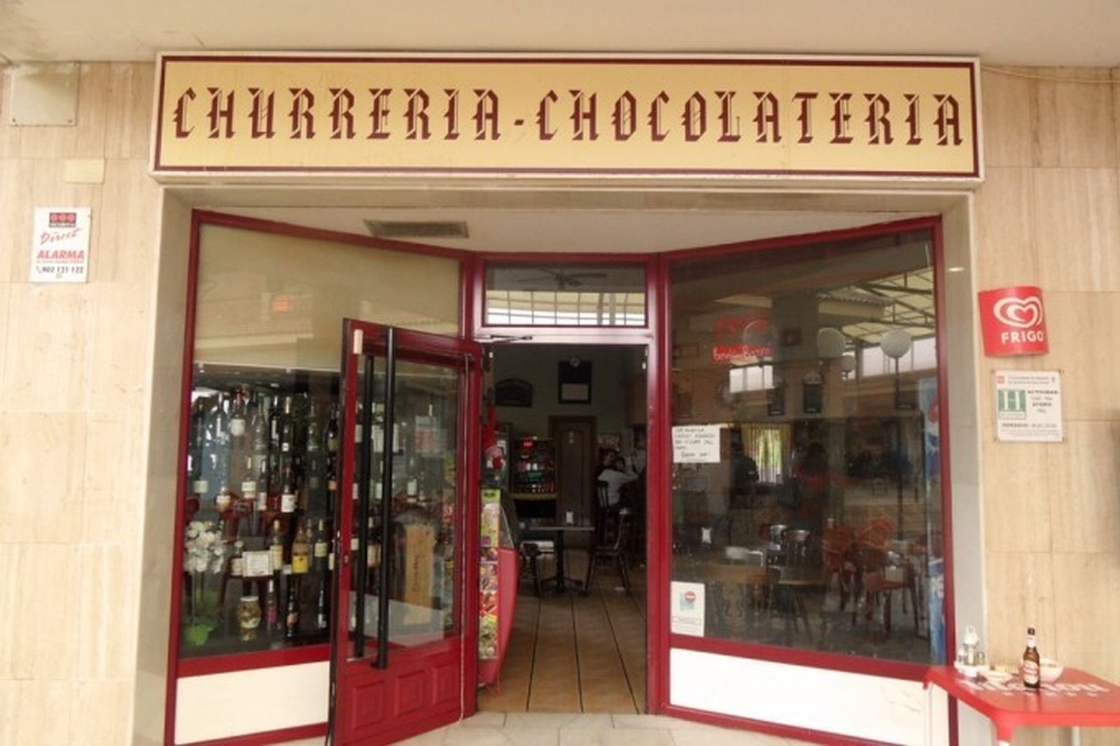 Churrería en Nuevo Baztán donde ha tenido lugar el incendio