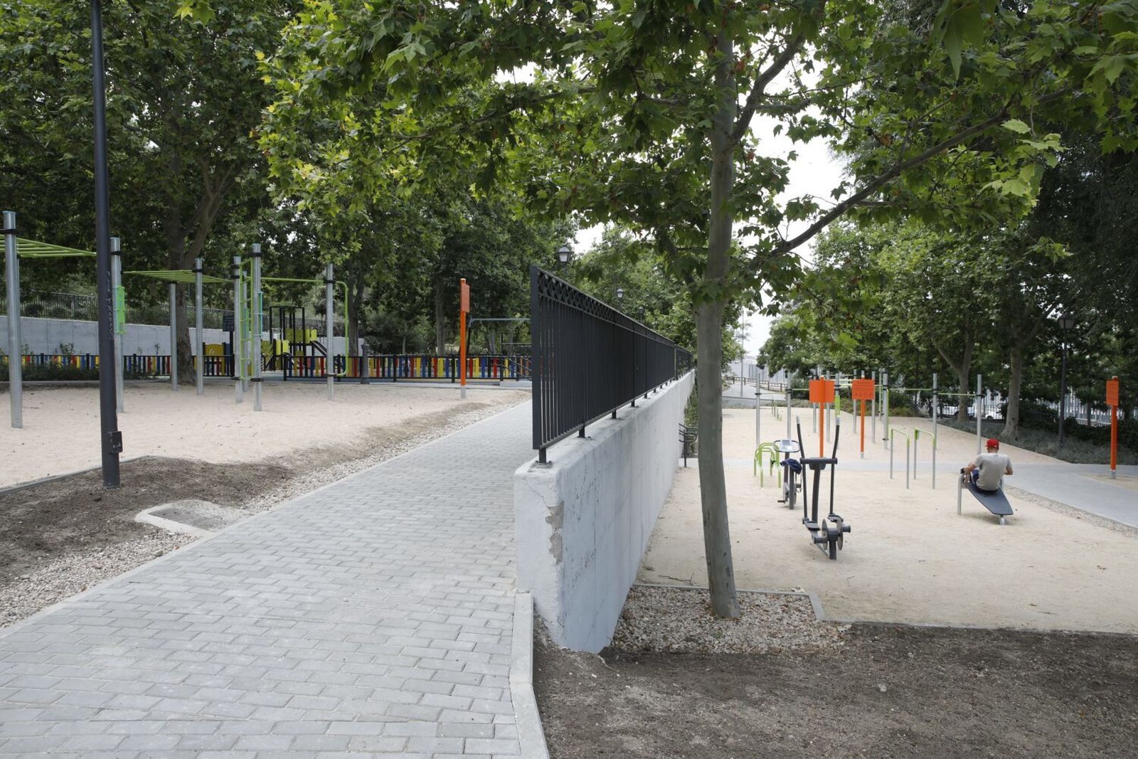 Parque Viña de Entrevías, en Puente de Vallecas