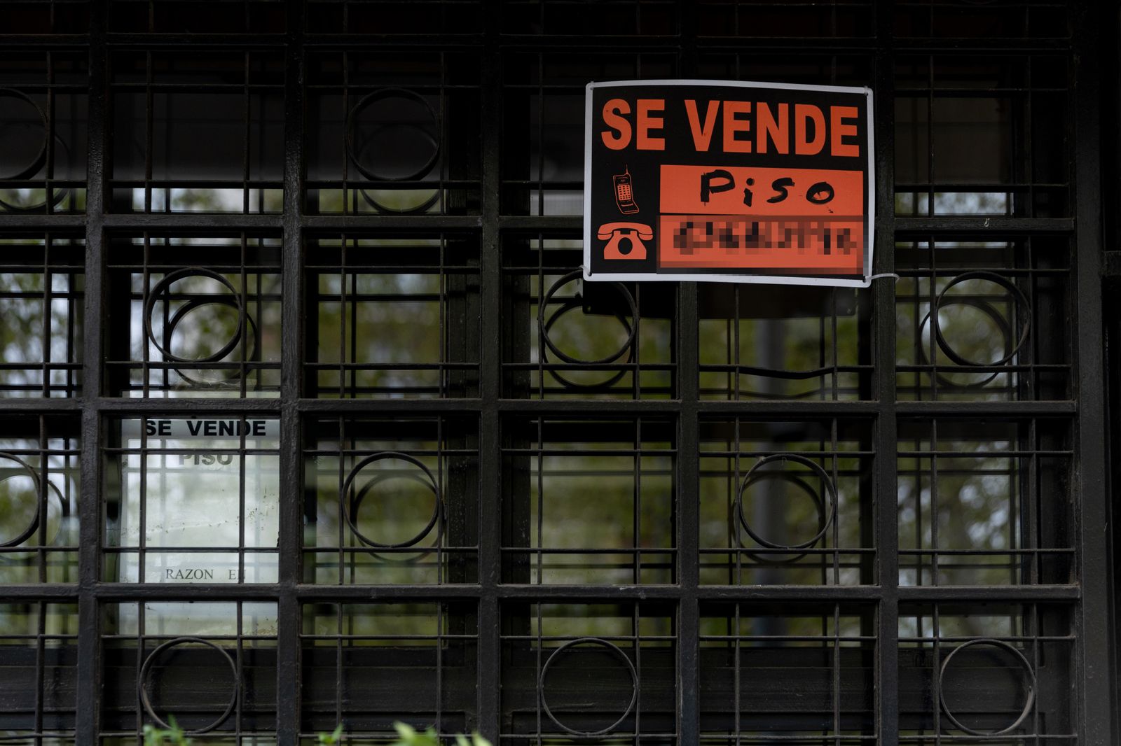 Cartel de 'se vende'