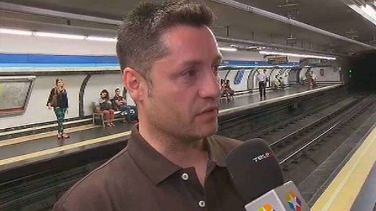 Las víctimas alertan a los jóvenes de los peligros de coger el metro en marcha