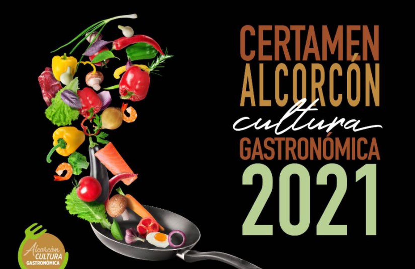 Cartel del certamen alcorconero de Gastronomía