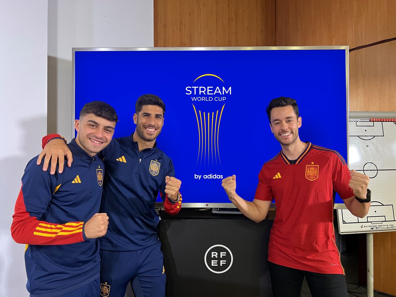 The Gregt con Predi y Asensio