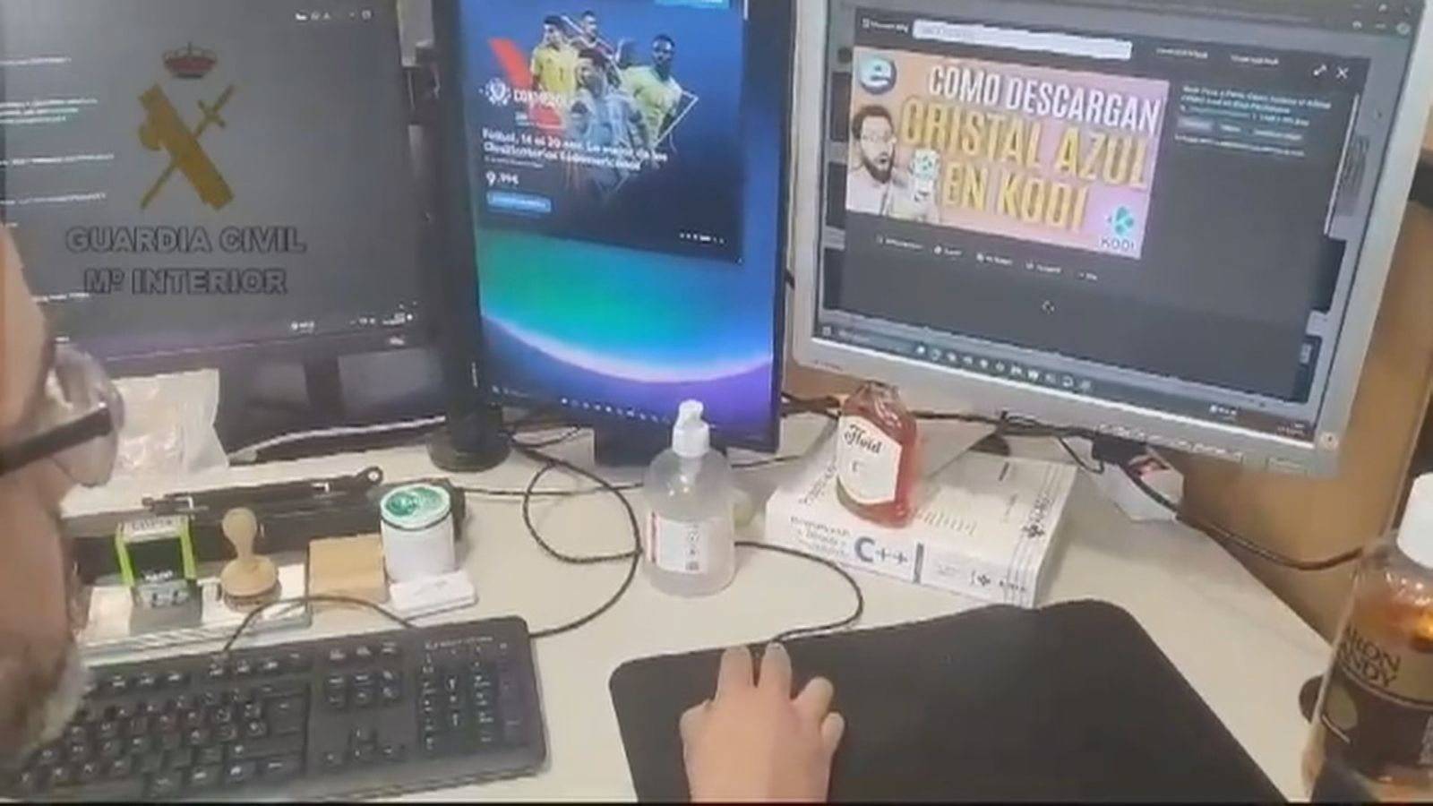 Cierran un canal pirata de streaming de fútbol
