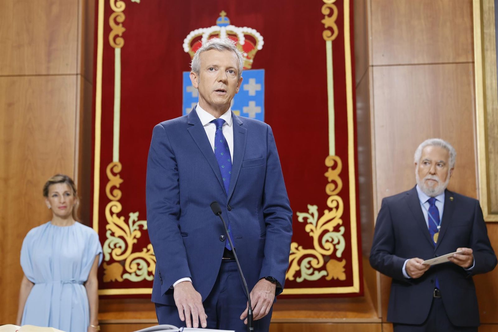 Rueda, sucesor de Feijóo, se convierte en sexto presidente de la Xunta