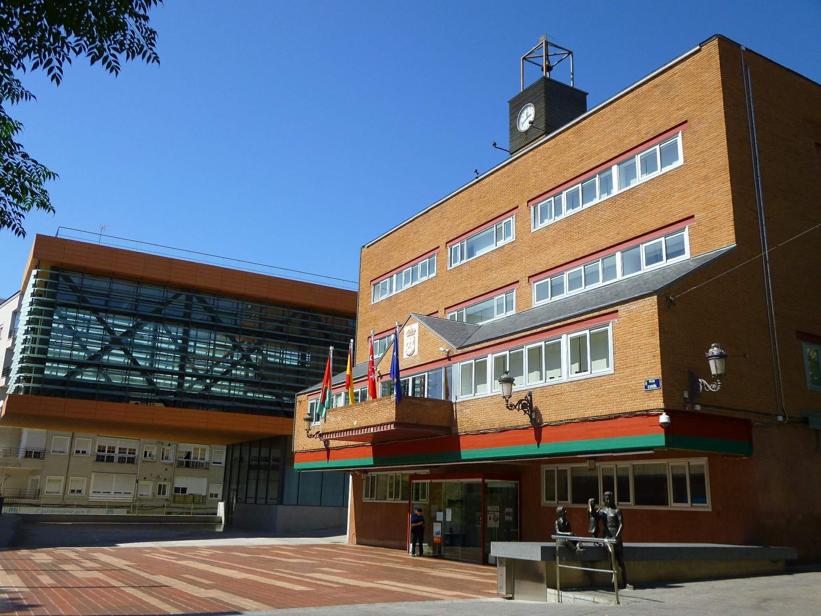 Fachada del ayuntamiento de Alcorcón