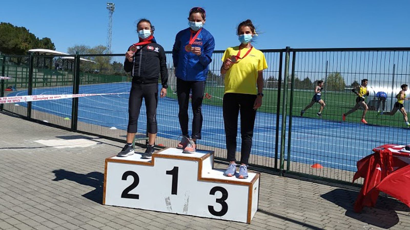 Podio femenino del 10.000