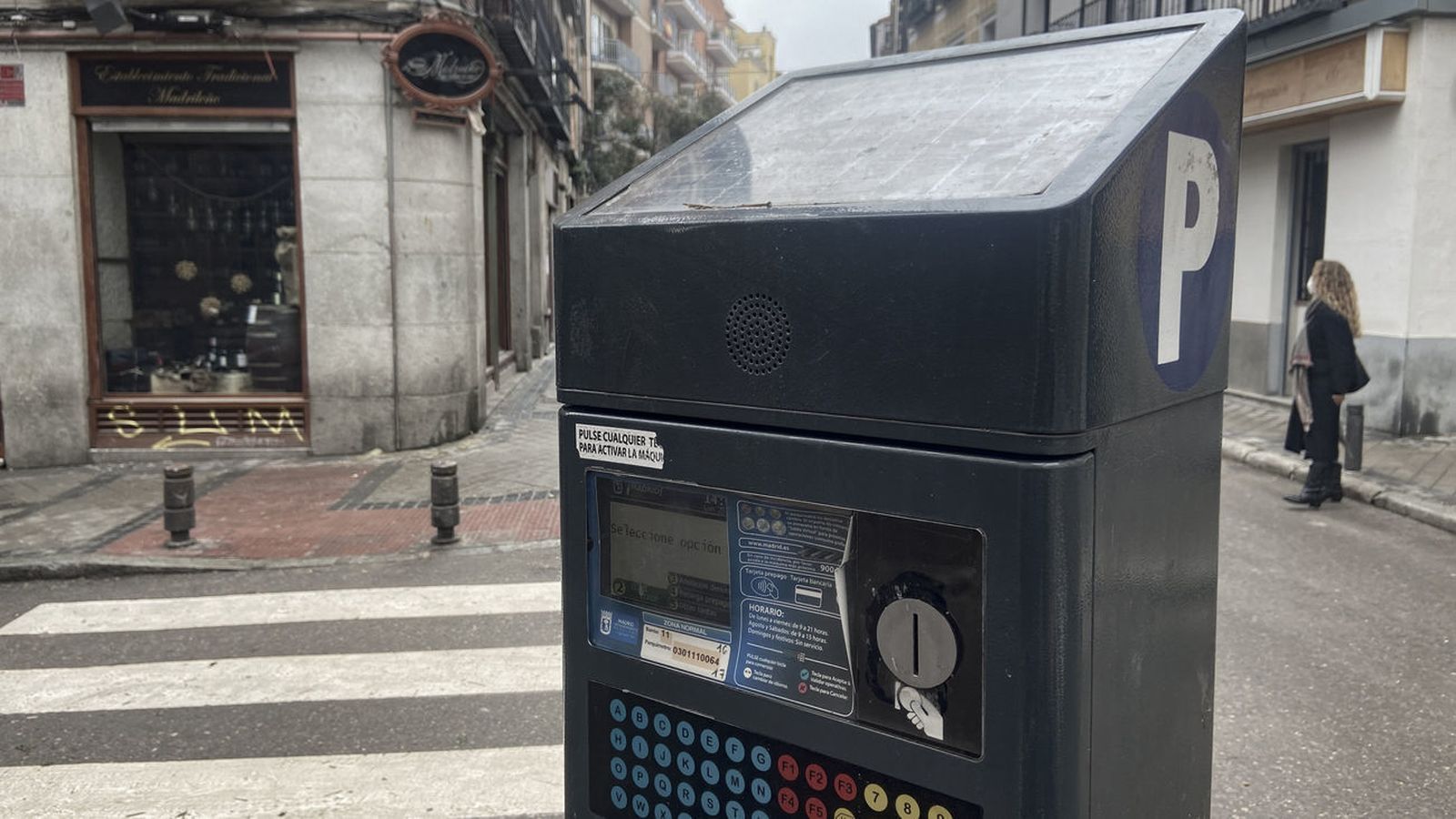Los parquímetros se extienden por Madrid
