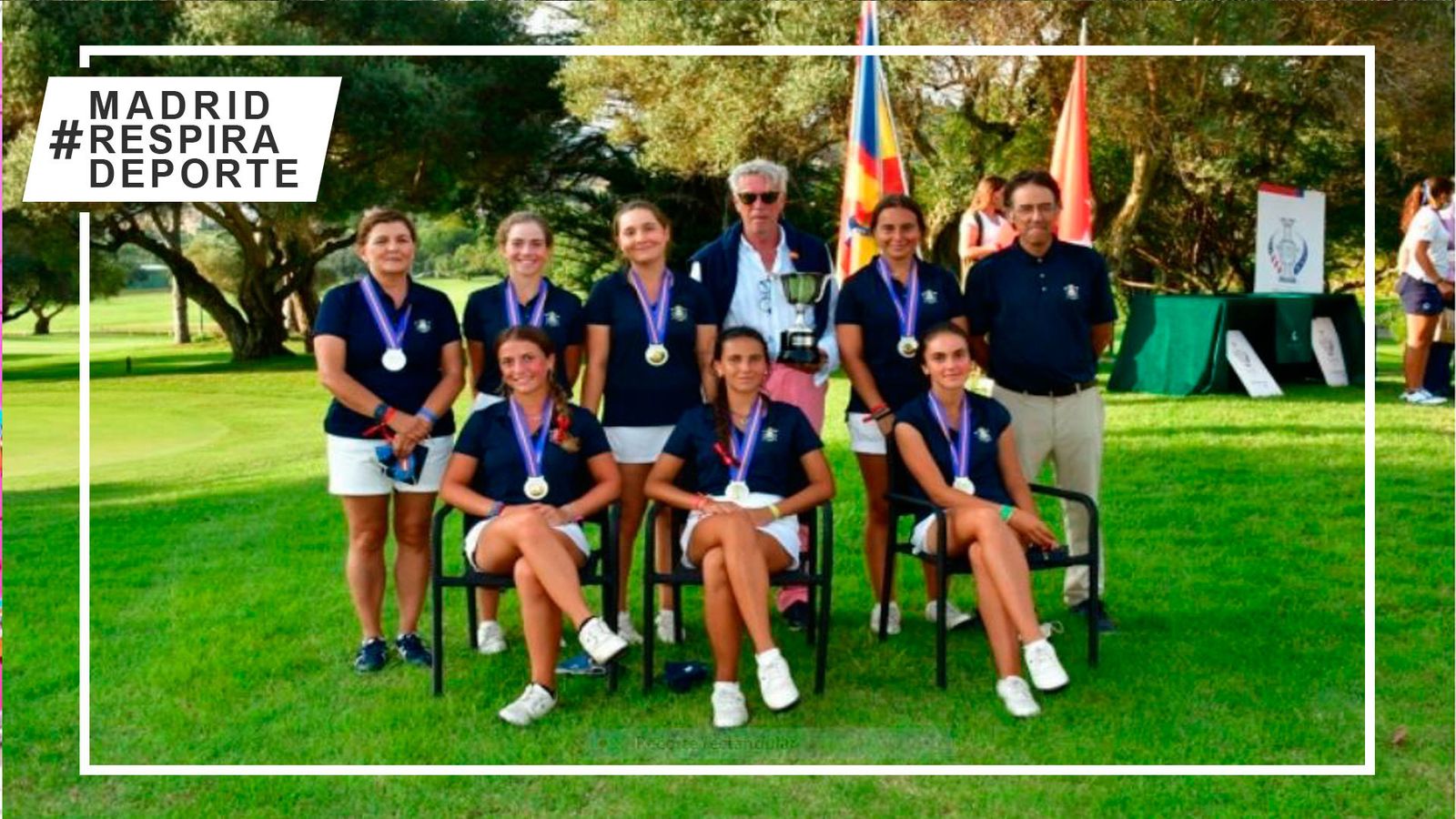 Equipo de Madrid sub'18 femenino