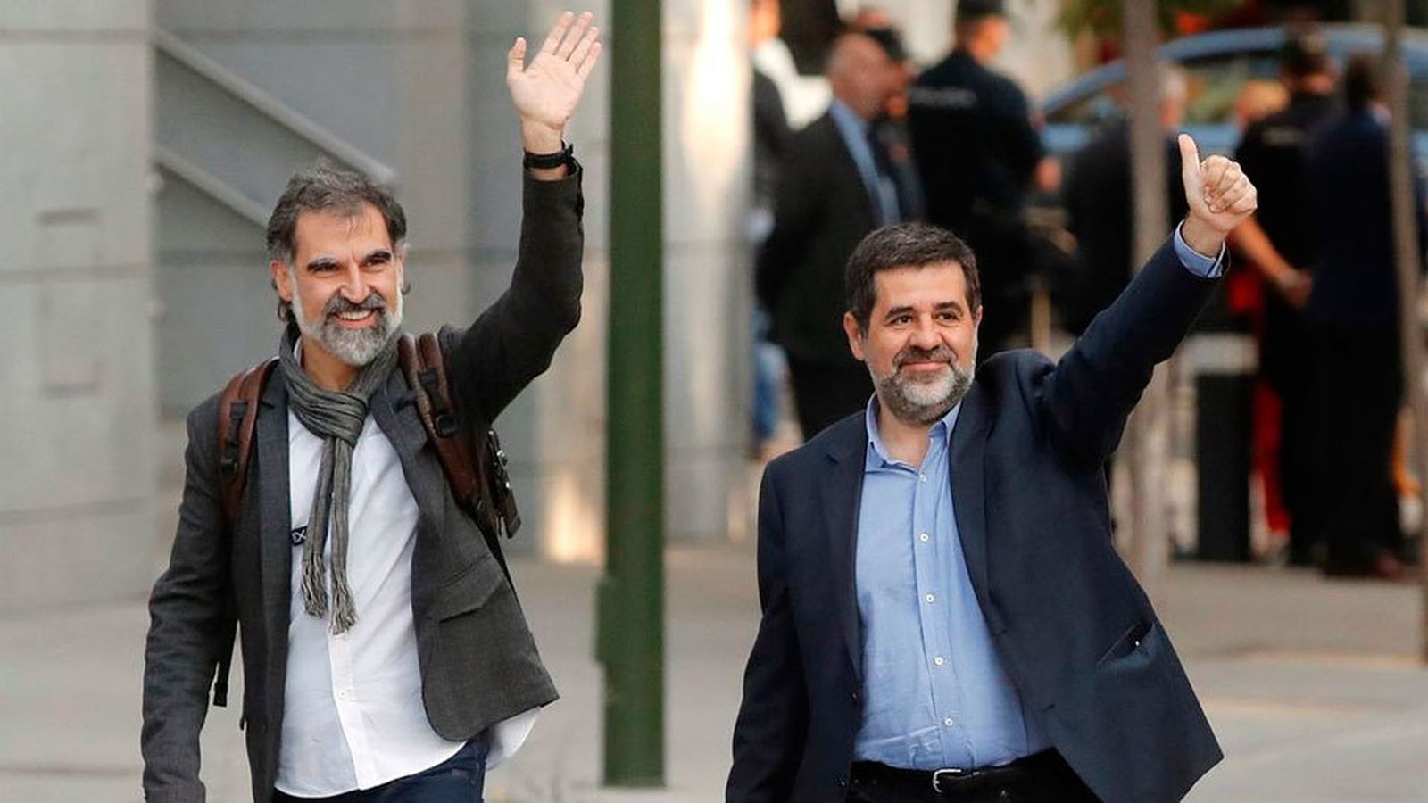 Forn y los Jordis comparecen ante el Supremo y piden su libertad