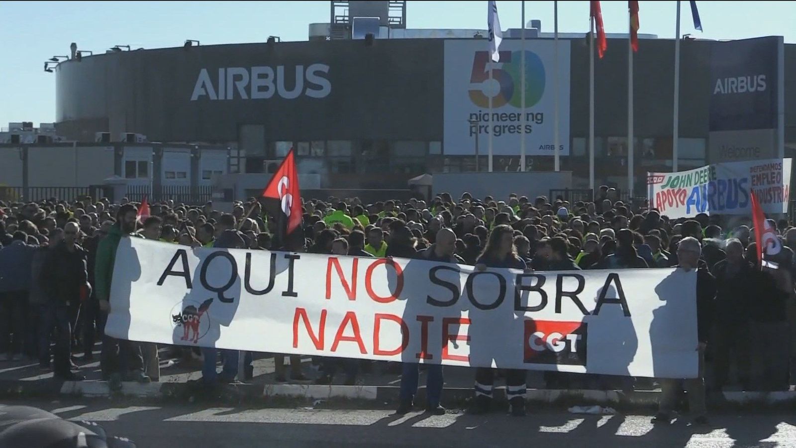 Airbus despedirá a 370 trabajadores en la región