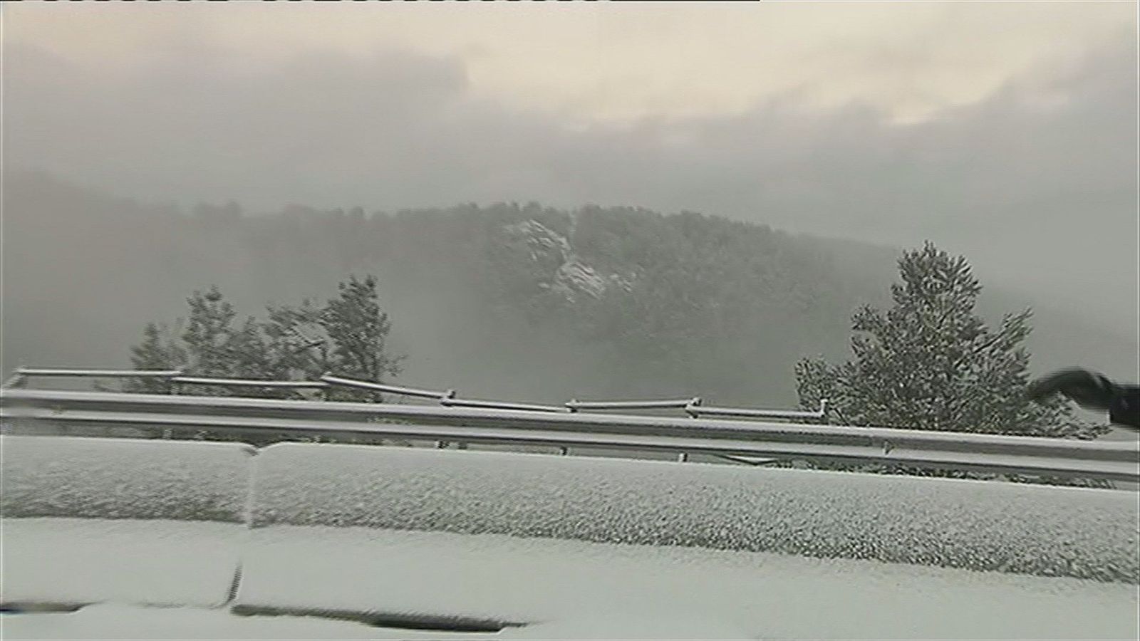 La nieve vuelve a Navacerrada