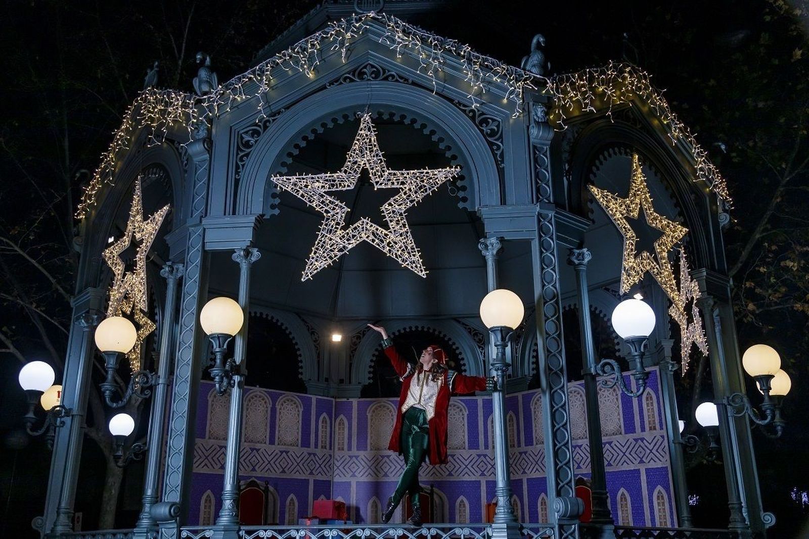 El Parque de Atracciones de Madrid se viste de Navidad