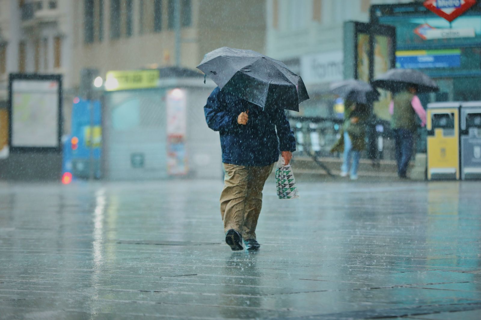 Aline y Bernard casi cuadruplicaron la lluvia normal en la España peninsular