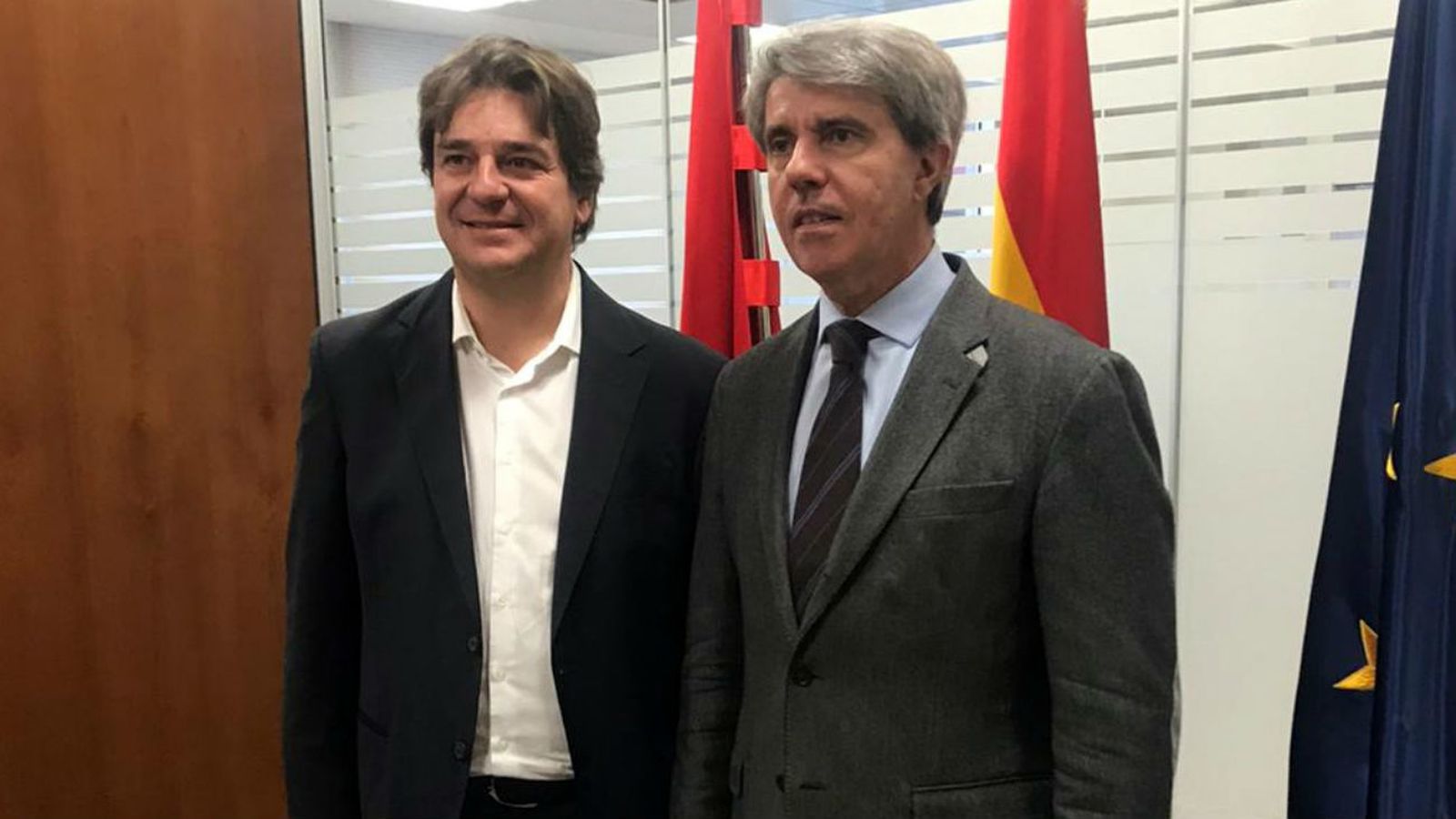 Javier Ayala y Angel Garrido