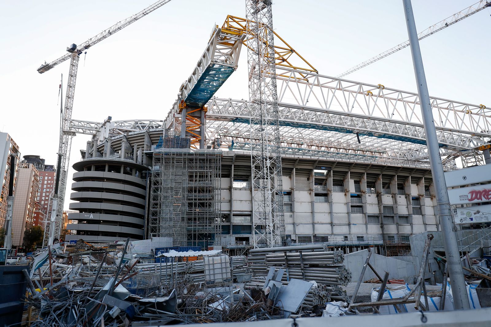 Imagen actual del Santiago Bernabéu