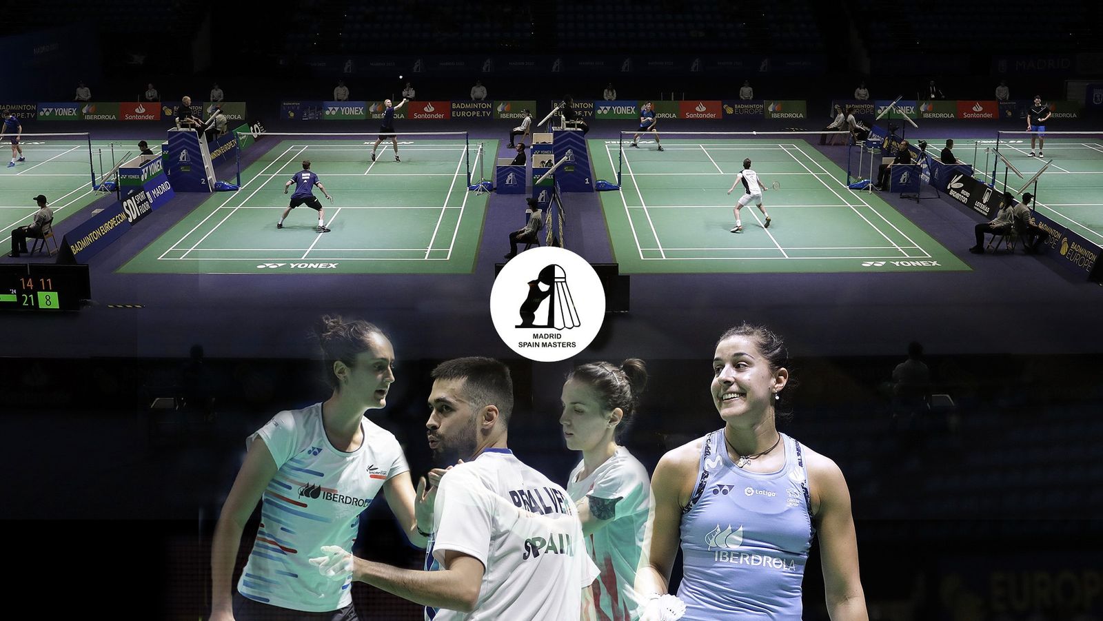 Madrid Spain Master de Bádminton