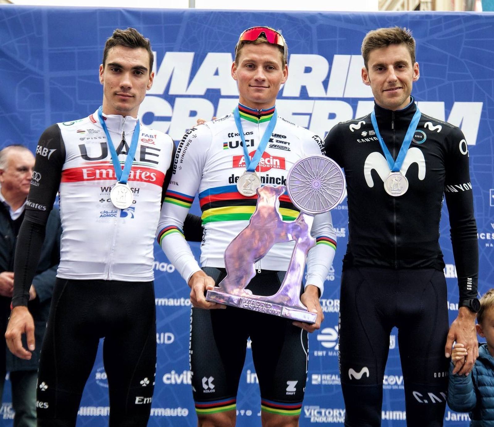 Podio del Criterium Madrid