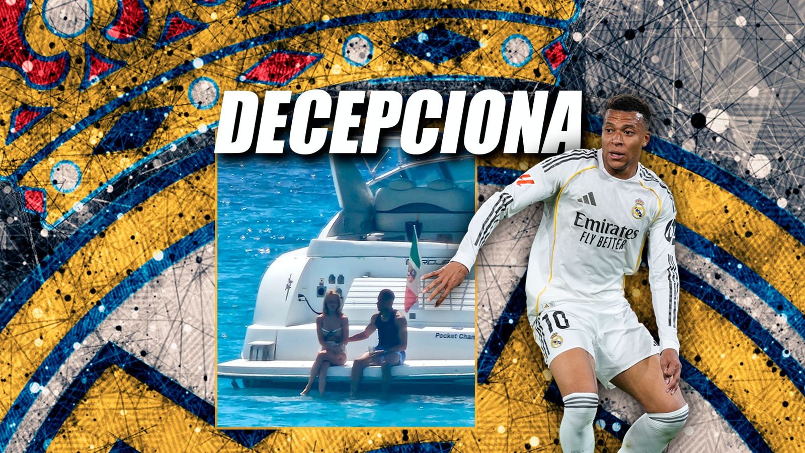 El madridismo se mosquea con Mbappé y su escapada con Ester Expósito a Italia