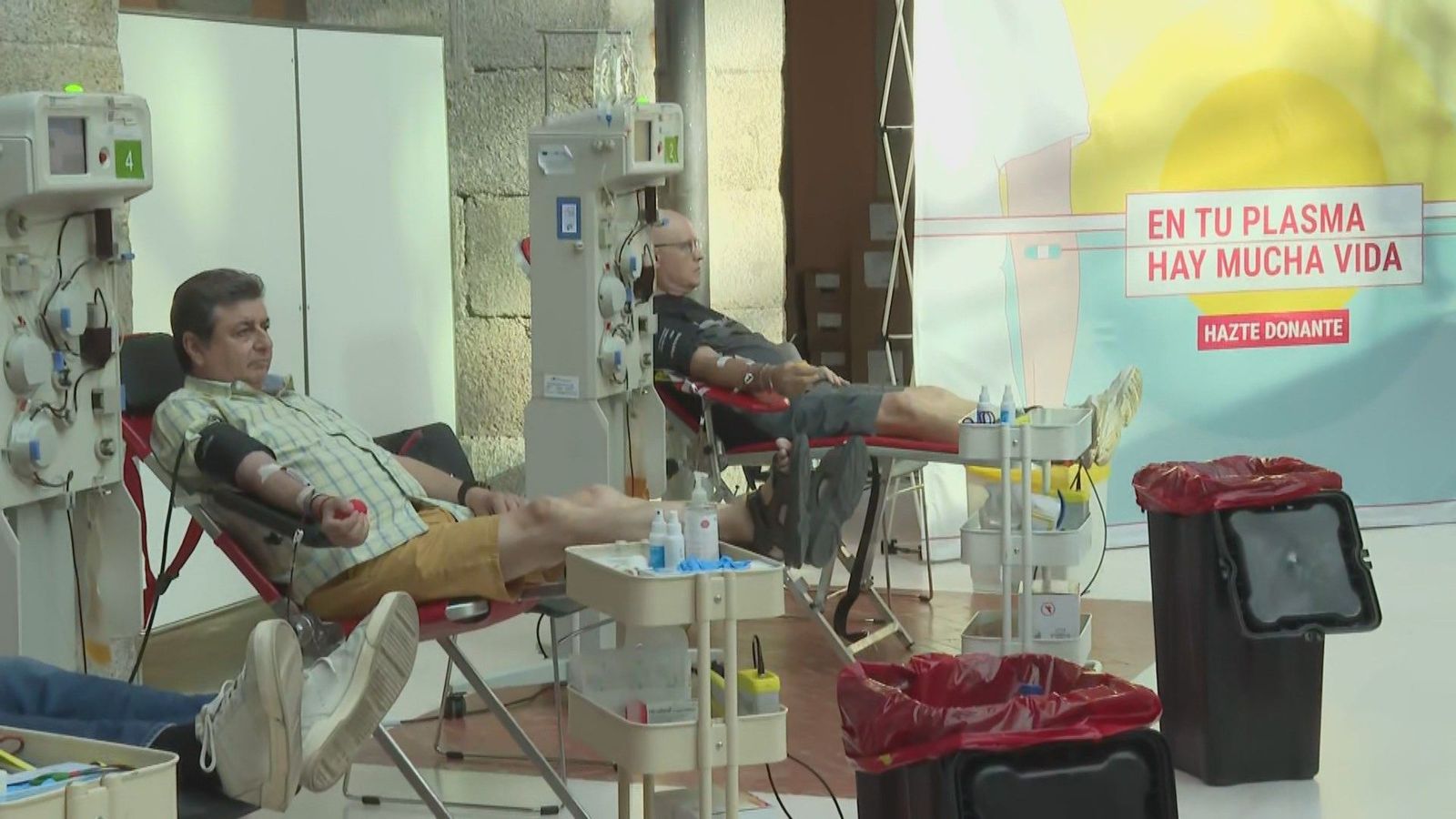 Comienza el maratón de donación de sangre y plasma en la Real Casa de Correos