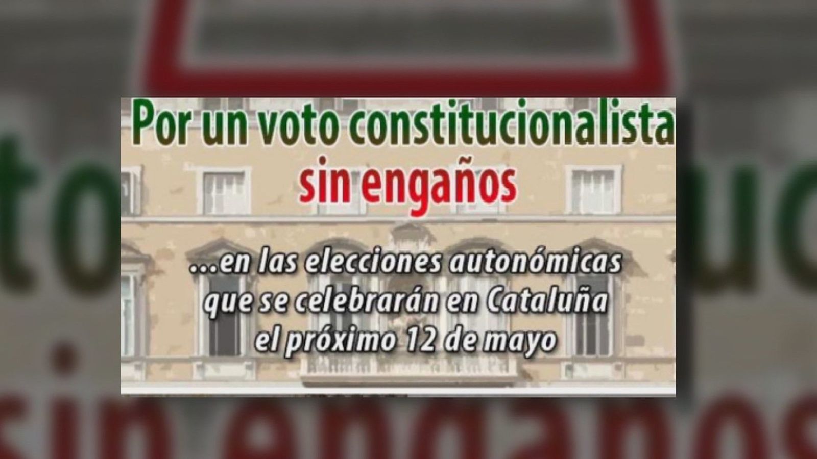 Mas de 80.000 firmas respaldan el manifiesto 'Por un voto constitucionalista sin engaños' en Cataluña
