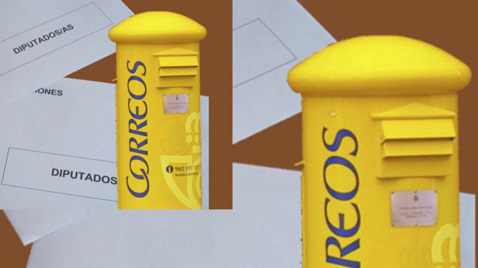 El voto por correo se puede entregar en cualquier oficina de Correos