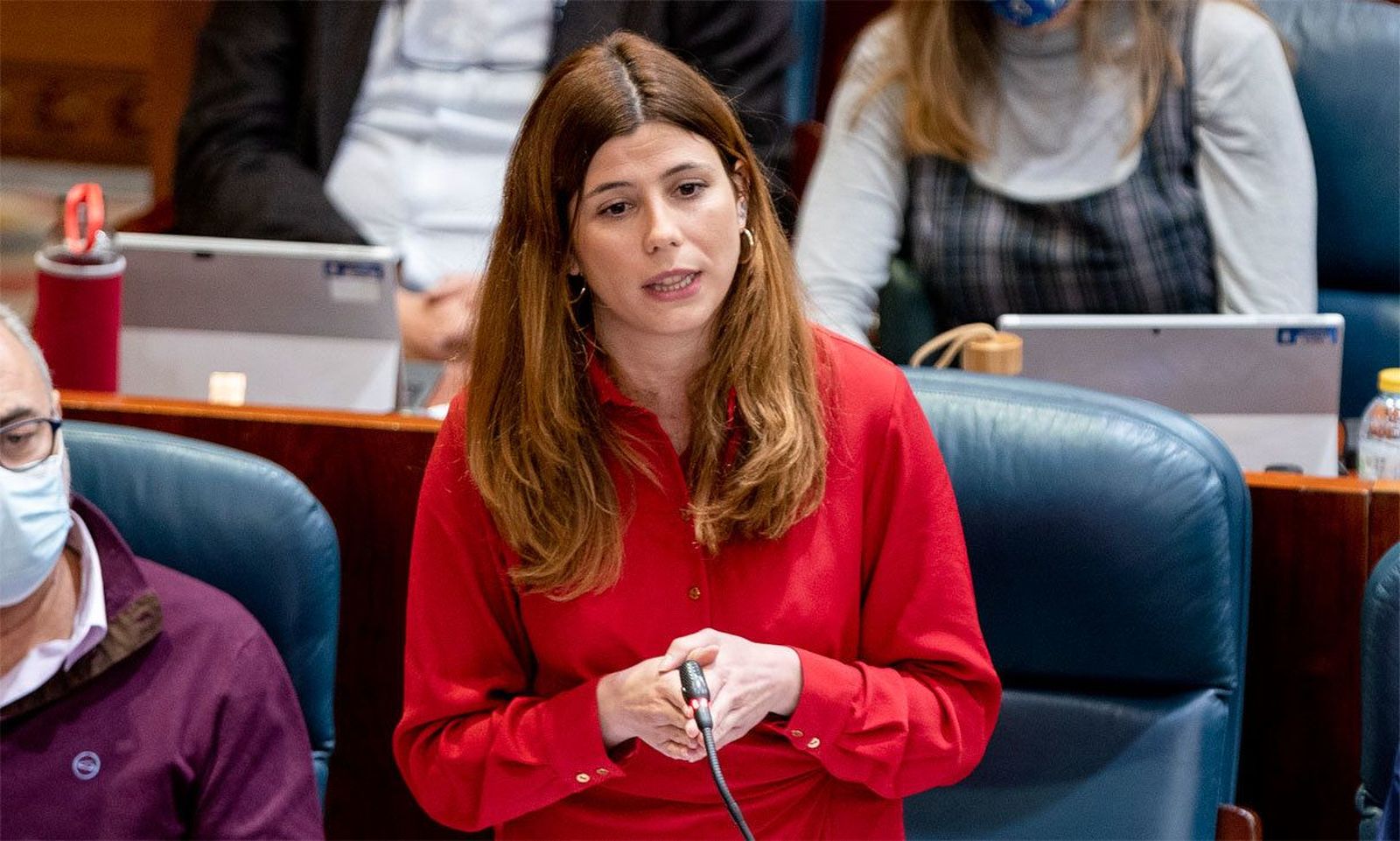 La diputada de Más Madrid Loreto Arenillas sigue sin entregar su acta de la Asamblea de Madrid