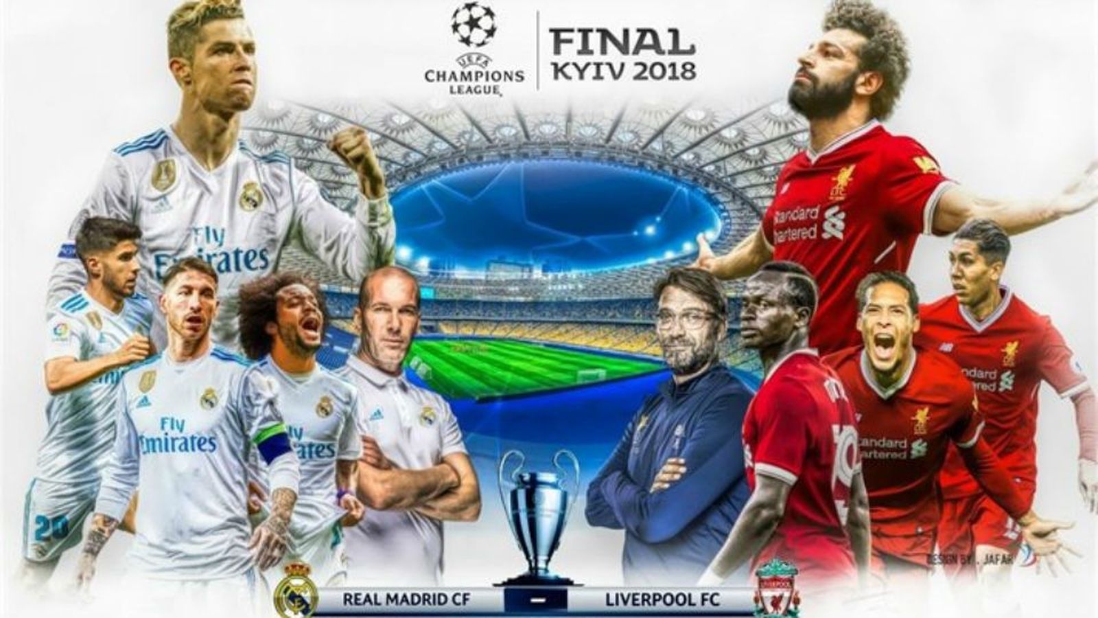 El Real Madrid busca engrandecer su leyenda en Kiev