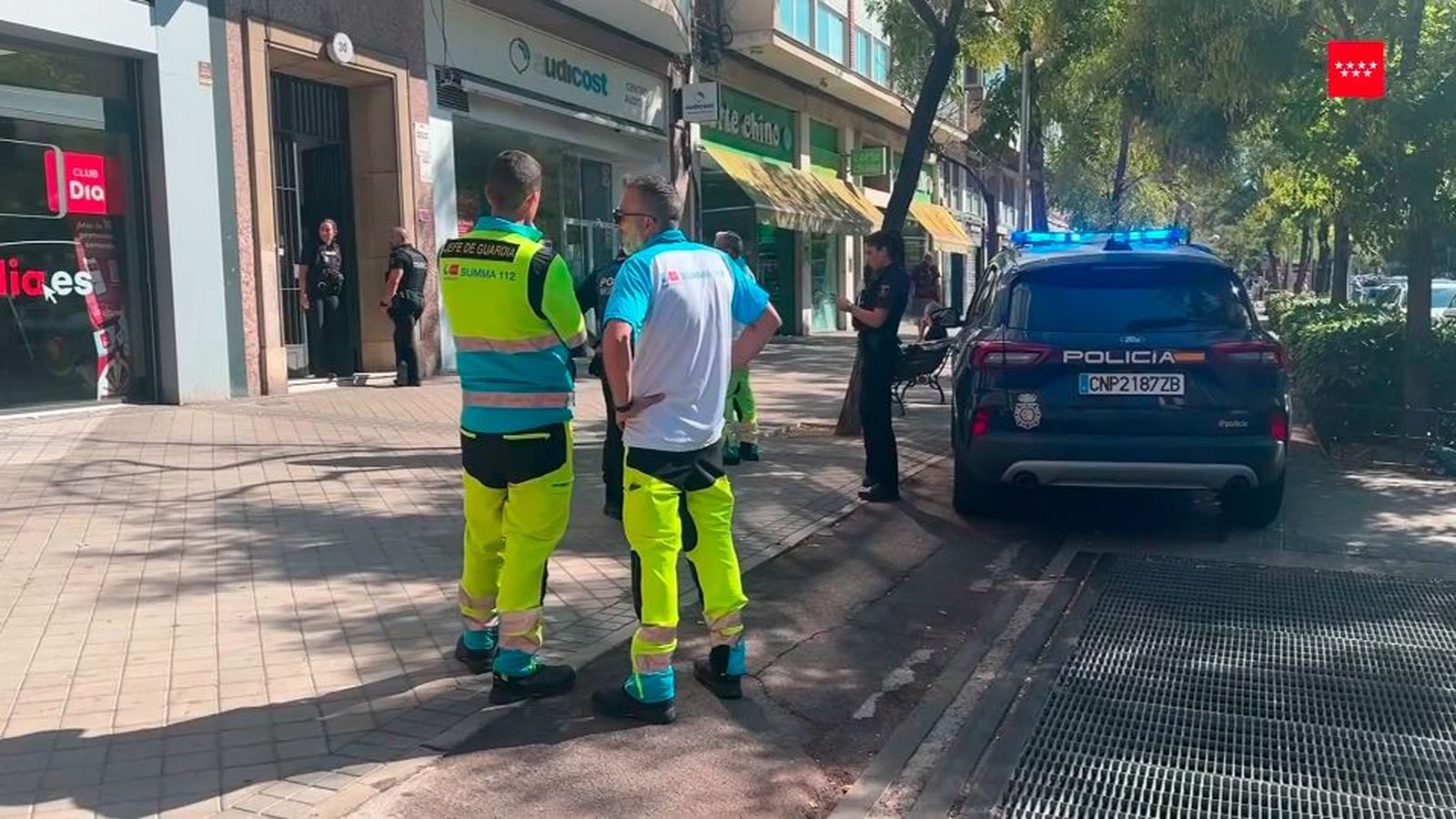 Asesinada una mujer de 47 años presuntamente por su ex suegro de 85 en Arganzuela
