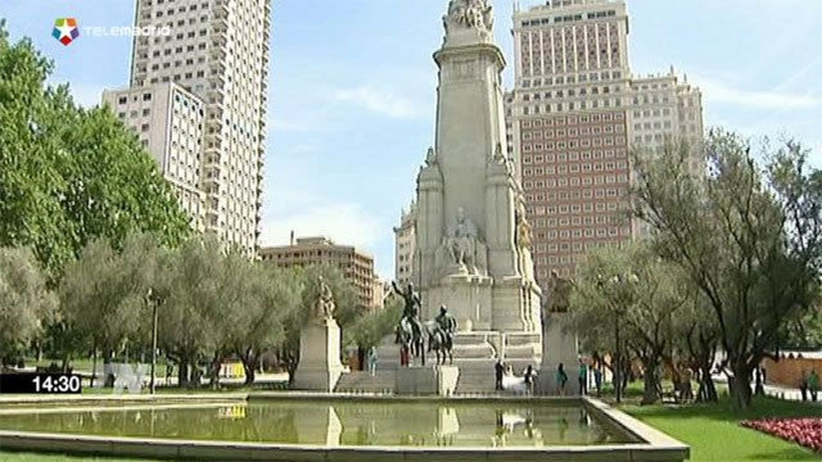 El monumento a Cervantes de la plaza de España ya es Bien de Interés Patrimonial