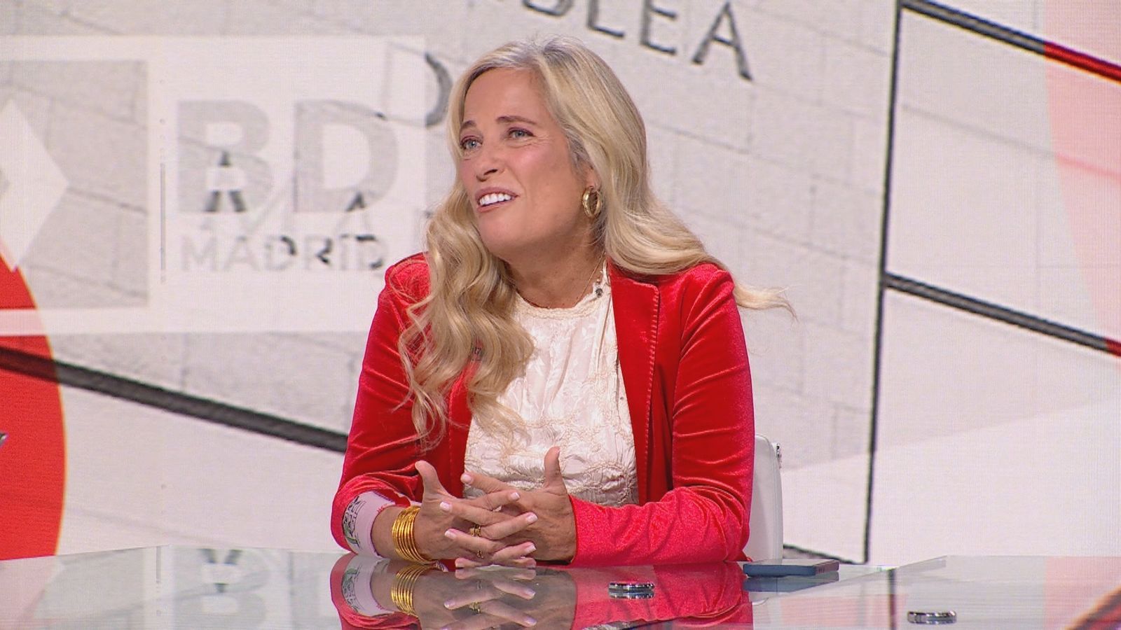 Rocío Albert en una entrevista en Buenos Días Madrid