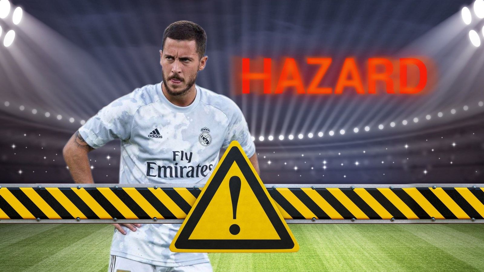 Hazard, listo para debutar en el Real Madrid