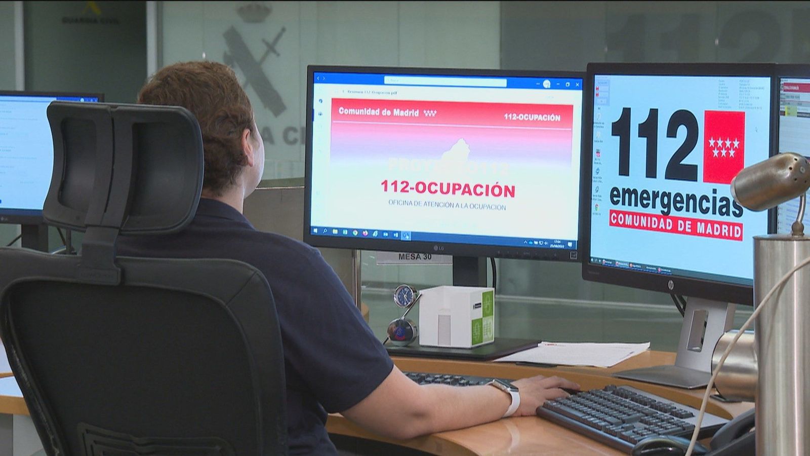 '112 Ocupación', Madrid consigue que en una en única llamada se activen todos los recursos