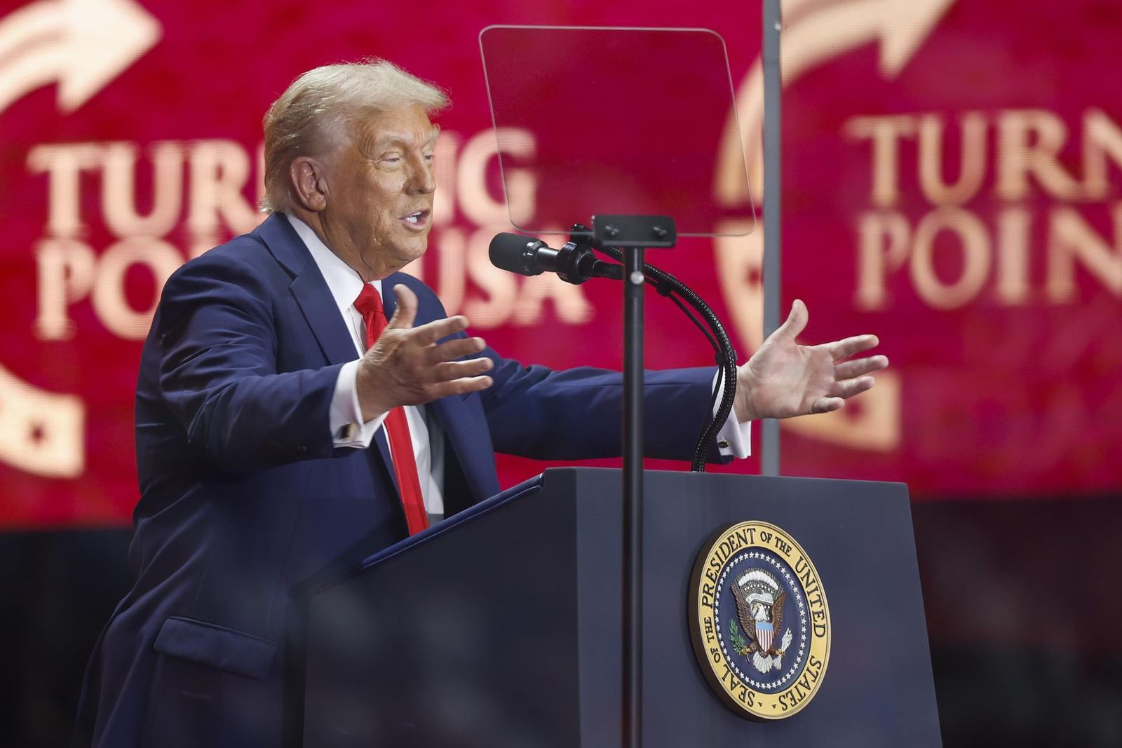 El presidente de Estados Unidos, Donald Trump