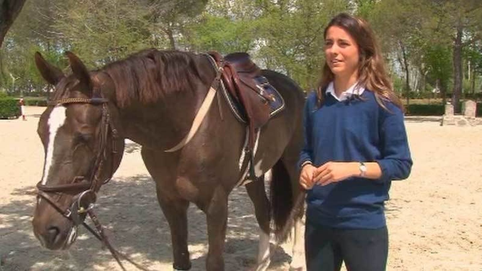 La madrileña Leticia Riva: una de las promesas de la hípica española