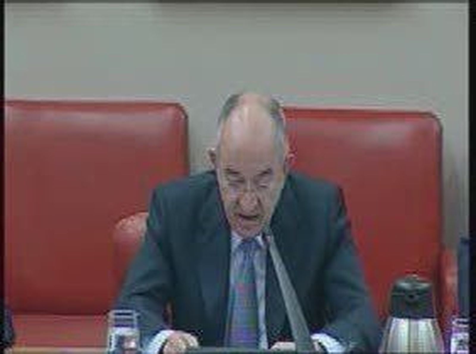 Miguel Angel Fernández Ordóñez en el Congreso