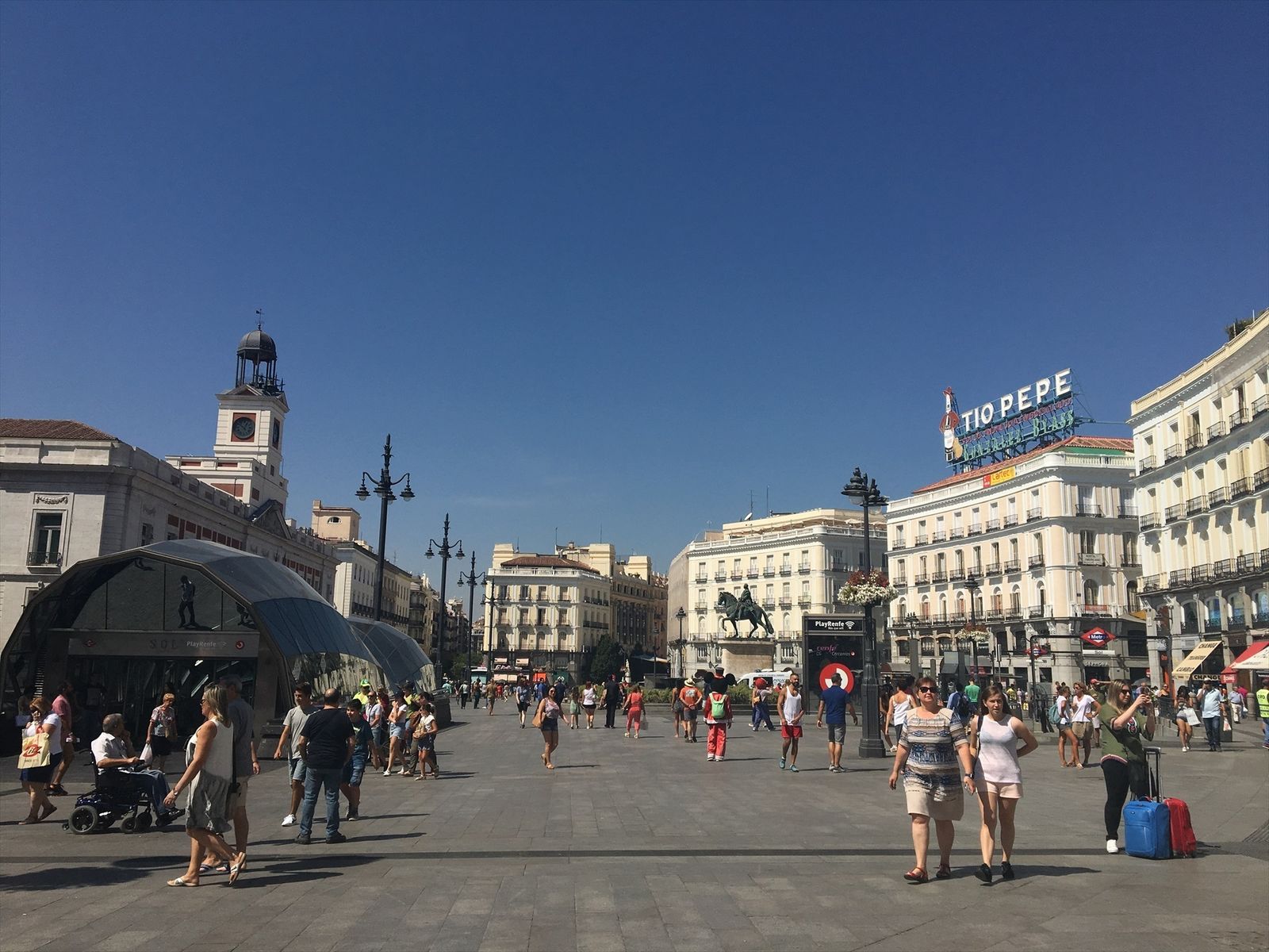 La Puerta del Sol de Madrid