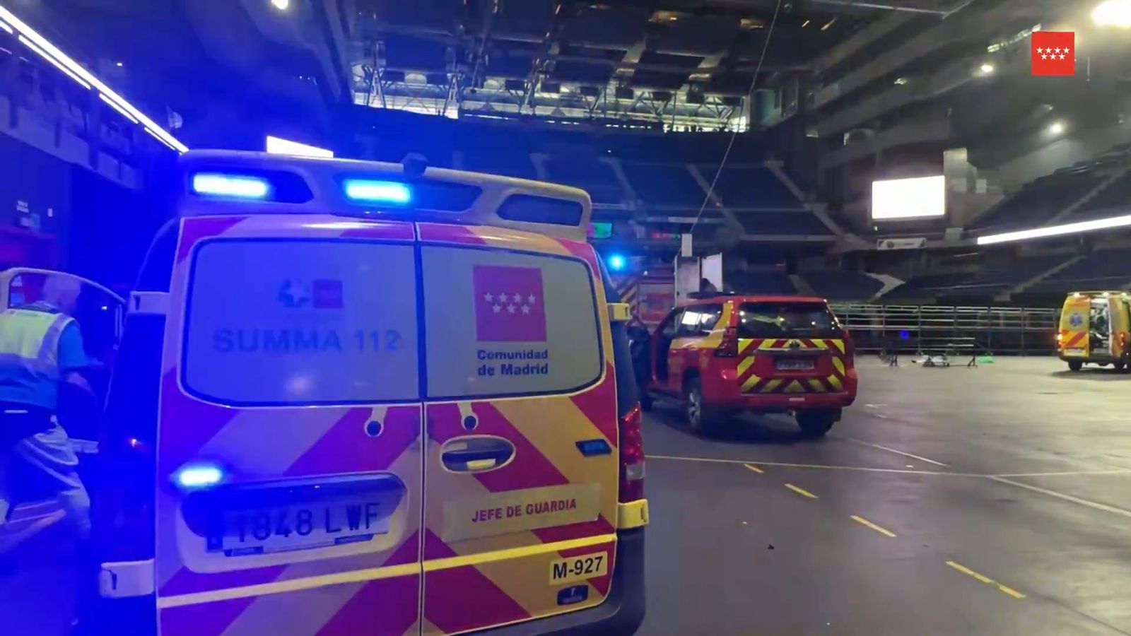 Accidente laboral mortal en el Movistar Arena.