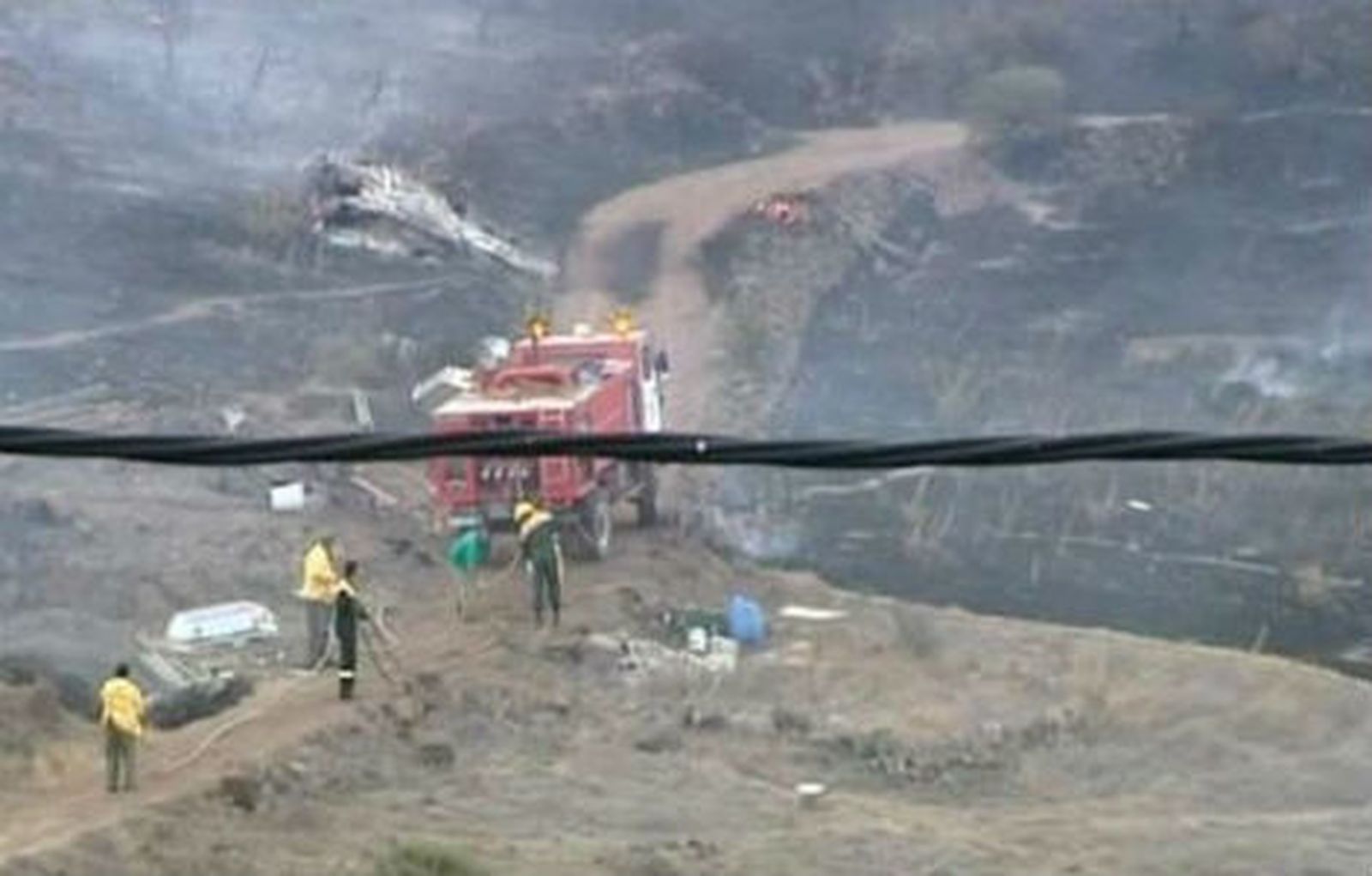 Acotado y estabilizado el incendio de La Gomera