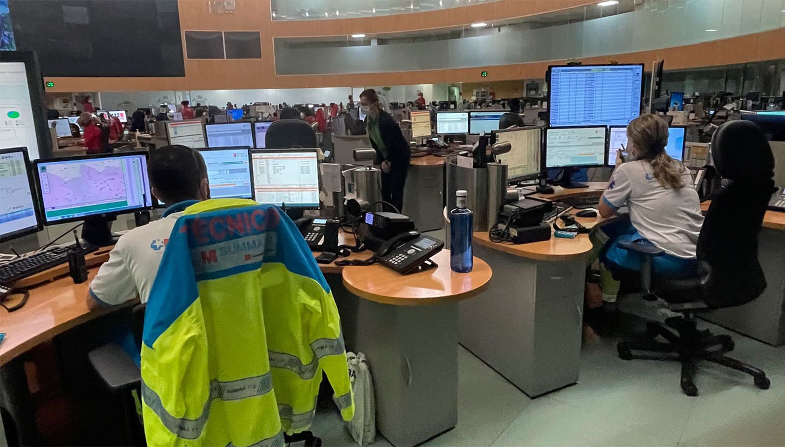 Centro control de emergencias 112