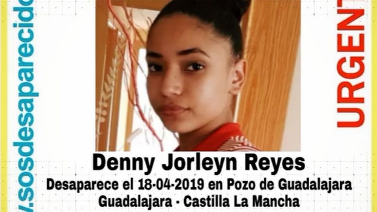 Buscan a Denny Reyes, una menor de 14 años desaparecida en Guadalajara
